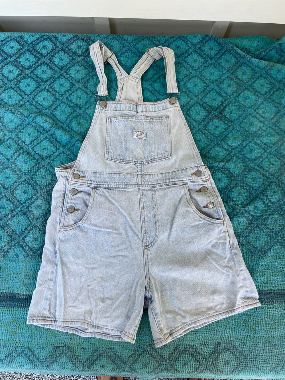 Levi Strauss Overalls Shorts